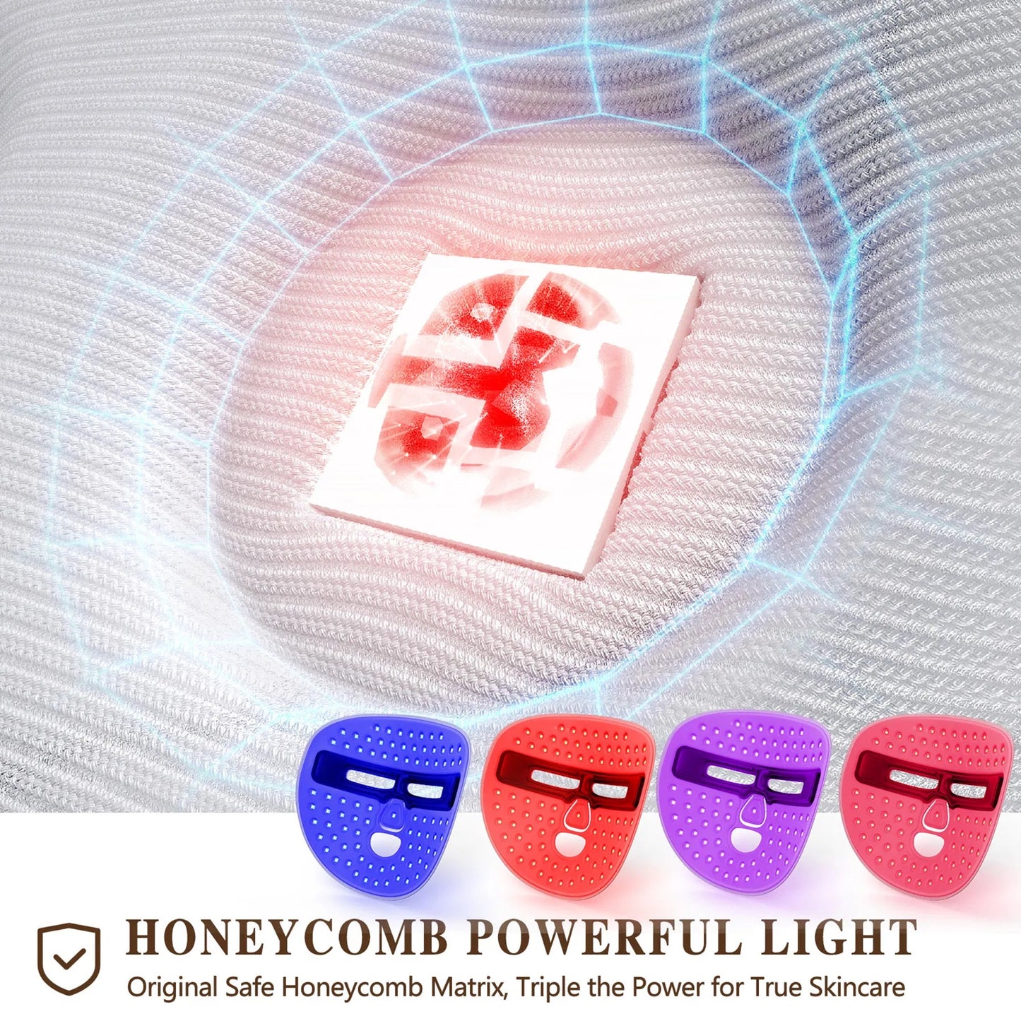 LED Face Therapy Mask Facial Care Tool