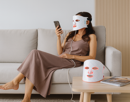 Red Light Therapy Flexible Face Mask